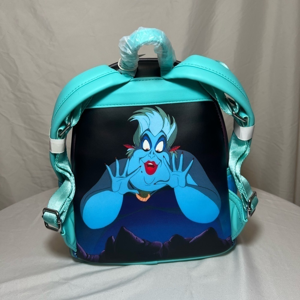 NWT Disney’s The Little Mermaid Princess Scenes Loungefly Mini Backpack - Picture 3 of 12